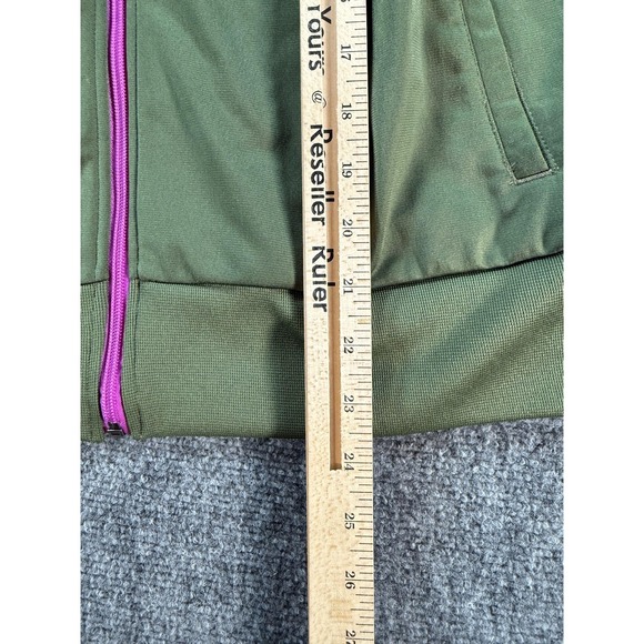 Vintage Umbro Track Jacket Mens Large Green Pink Full Zip Athletic Soccer Retro - Picture 8 of 14